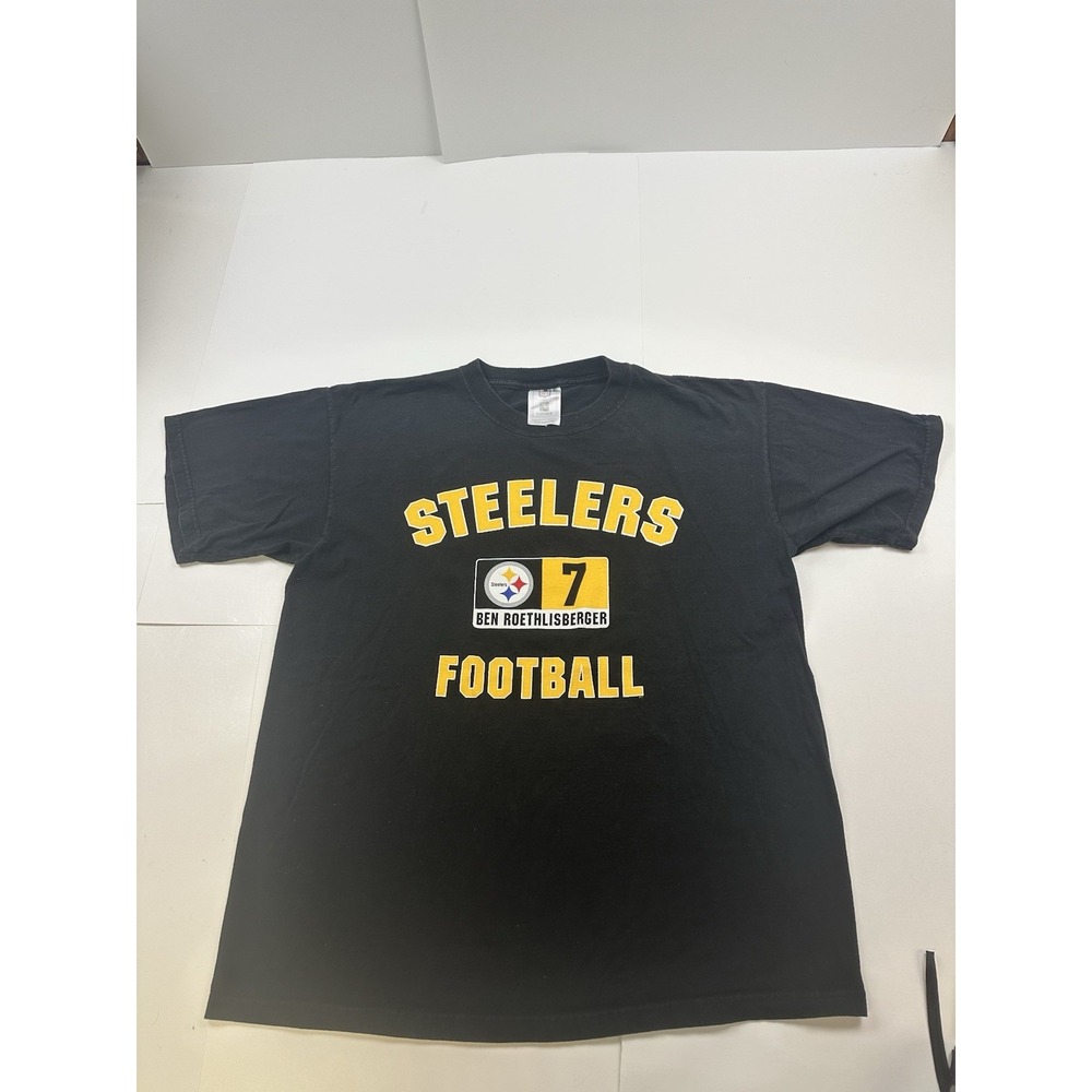 Vintage Y2K Pittsburgh Steelers Ben Roethlisberger T Shirt Large Double Sided